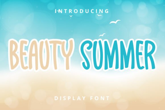 Beauty Summer Font for Vibrant Branding Projects