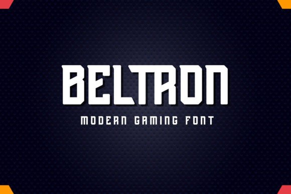 Beltron Font for Handmade Projects and Creative Designs