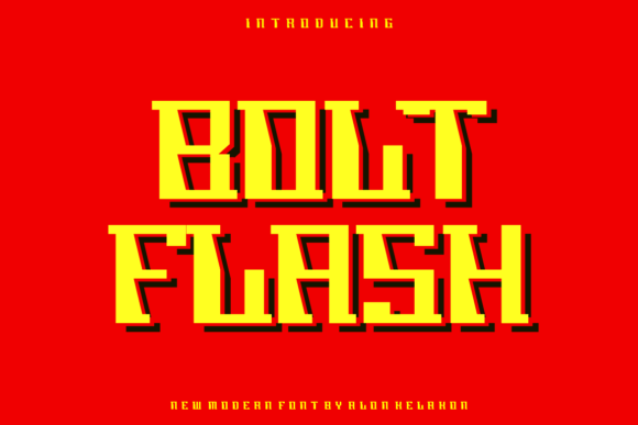 Bolt Flash: Elevate Your Campaigns with a Modern Display Font