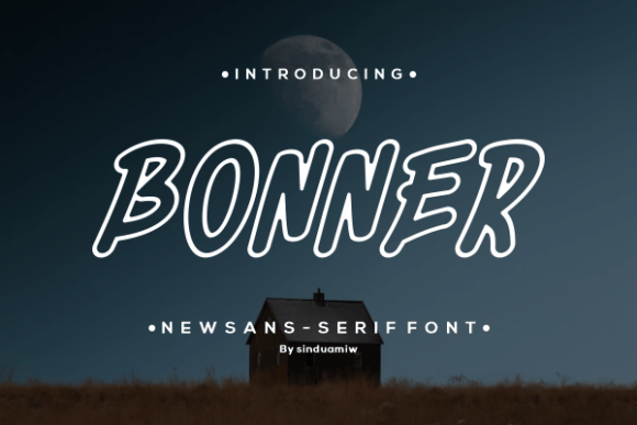 Bonner Font for Modern Editorial Design