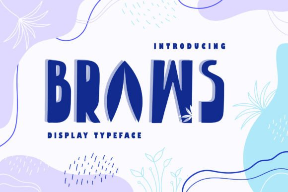 Braws Font for Handmade Creations and Vibrant Branding