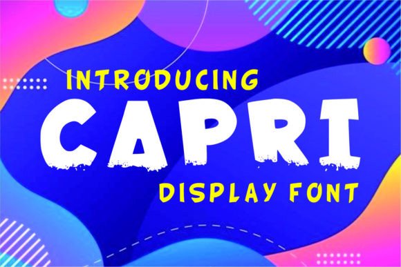 Capri Font for Dynamic Web Design and Branding