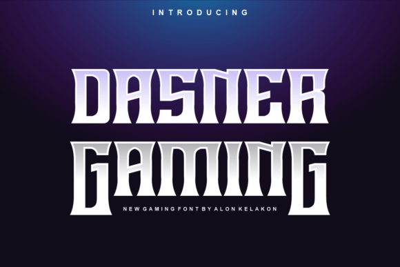 Dasner Gaming Font Review and Download Guide
