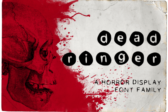 Dead Ringer: A Spooky Font for Halloween-Themed Branding