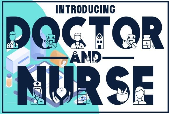Doctor and Nurse Font for Professional Branding