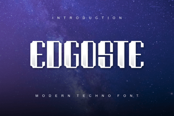 Edgoste Font Download for Bold Design Projects