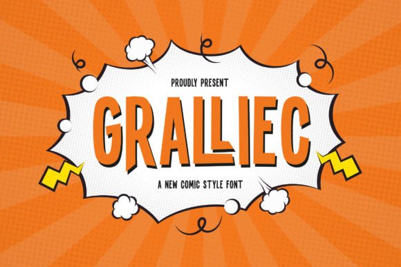 Gralliec: A Unique Display Font for Creative Web Projects