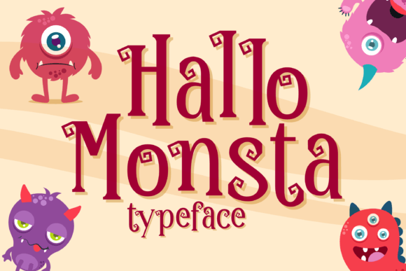 Hallo Monsta: A Playful Font for Halloween and Beyond