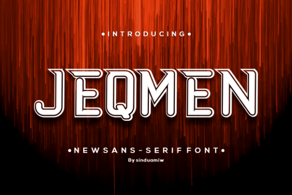 Jeqmen Font Download for Modern Design
