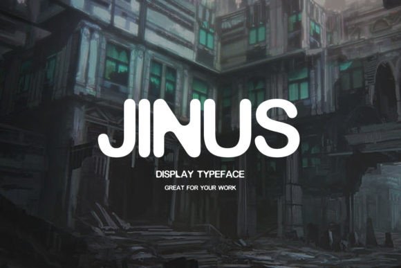 Jinus Display Font for Magical Branding and Visual Impact