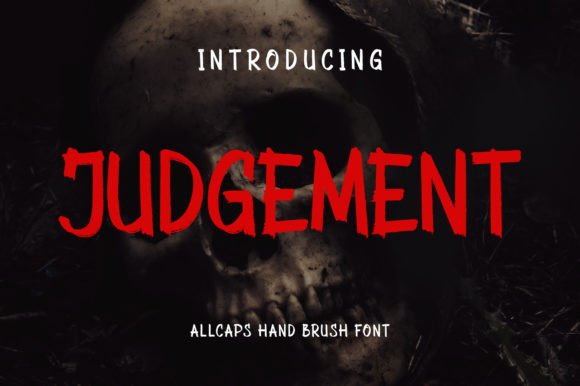 Judgement Font for Bold Branding and Eye-Catching Design