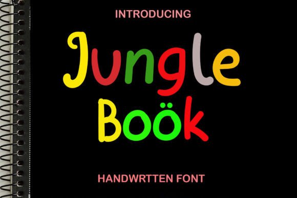 Jungle Book Font for Kids-Friendly Branding