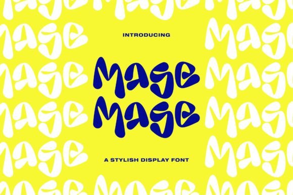 Mage Font for Stylish Branding and Display Needs