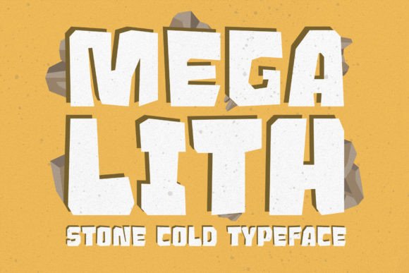 Megalith Font for Bold Digital Branding