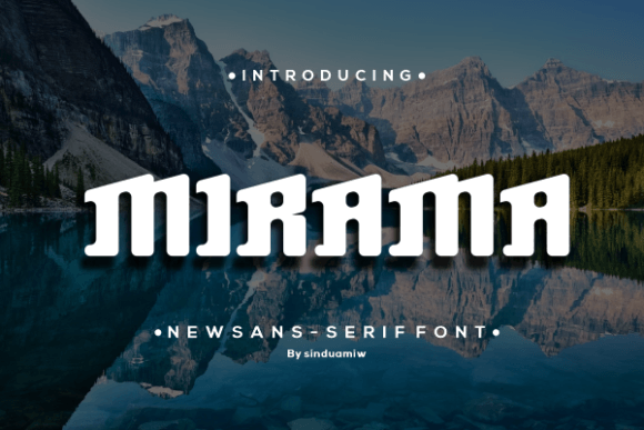 Mirama Font Download for Modern Design Projects