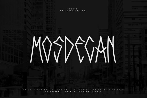 Mosdecan Font Download for Modern Design Projects