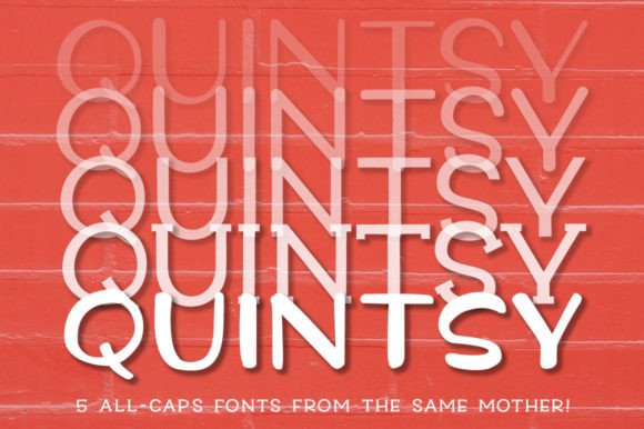 Quintsy Display Font for Handmade Creations