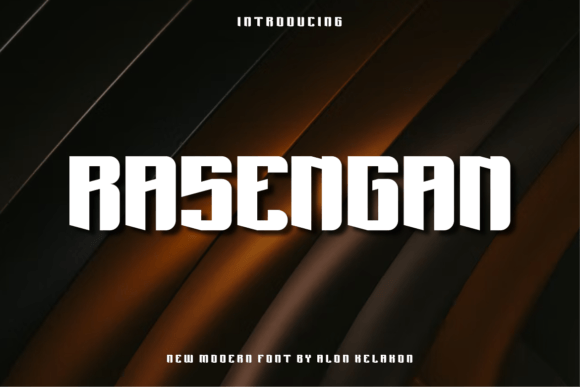 Rasengan Font for Handmade Creations and Commercial Designs