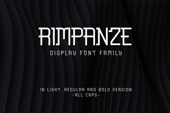 Rimpanze Display Font for Modern Editorial Design