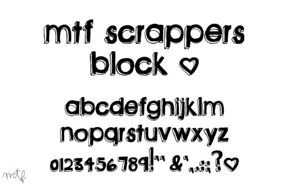 Scrappers Block: A Bold Display Font for Business Branding