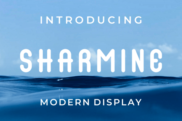 Sharmine: A Trendy Display Font for Modern Web Projects
