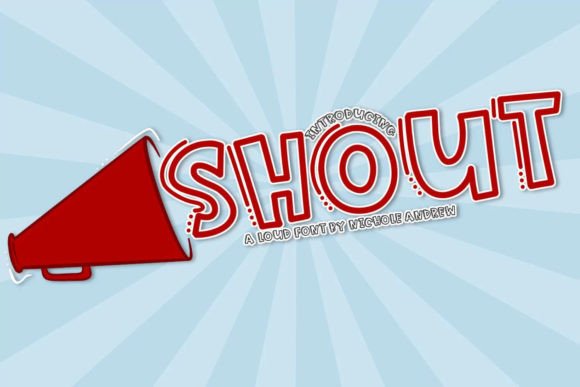 Shout: A Loud Font for Bold Branding