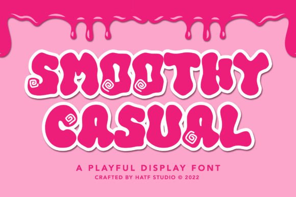 Smoothy Casual: A Playful Font for Professional Branding