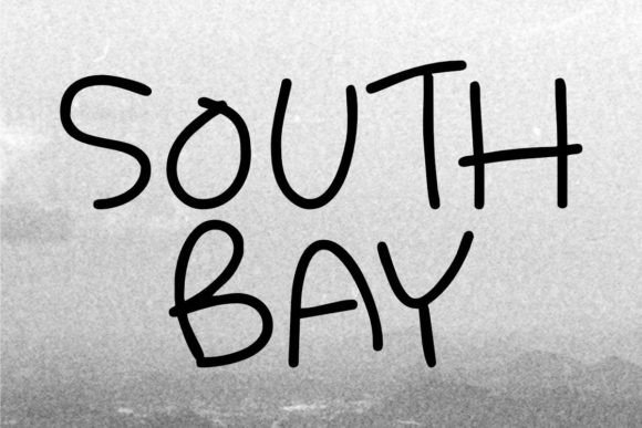 South Bay Handwritten Font for Creative Projects