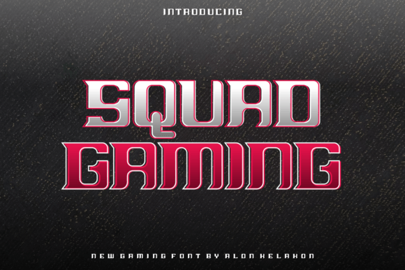 Squad Gaming Font for Modern Branding Projects